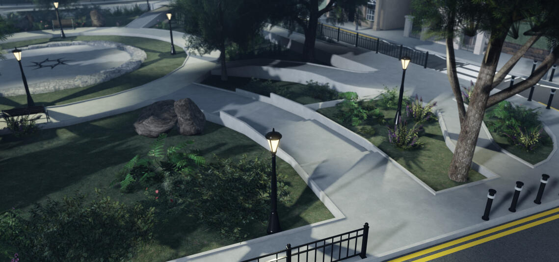 Plaza For World Of Sorcery